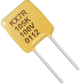 Kerámia kondenzátor 0.1 µF 50 V 10 % Kemet C322C104K5R5TA 1 db