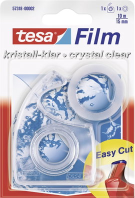Kristálytiszta ragasztószalag Tesafilm® Crystal Clear 10 m x 15 mm Tesa 57318