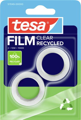 Cellux átlátszó Tesafilm®Eco&Clear 10 m x 19 mm, 2 tekercs, TESA 57049