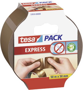 Ragasztószalag Tesapack® Express barna 50 m x 50 mm TESA 57810
