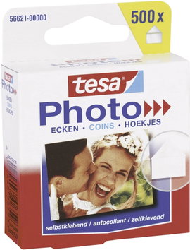 Fénykép ragasztófül Tesa® Photo Mounts 500 db átlátszó TESA 56621