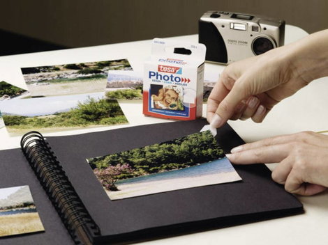 Fénykép ragasztófül Tesa® Photo Mounts 500 db átlátszó TESA 56621 2. kép