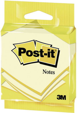 Post-it® Notes (H x Sz) 76 mm x 76 mm, sárga 6820GB 3M, tartalom: 1 db