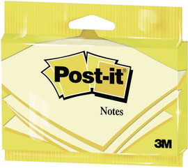 Post-it® Notes (H x Sz) 127 mm x 76 mm, sárga 6830GB 3M, tartalom: 1 db