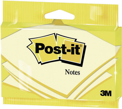 Post-it® Notes (H x Sz) 127 mm x 76 mm, sárga 6830GB 3M, tartalom: 1 db