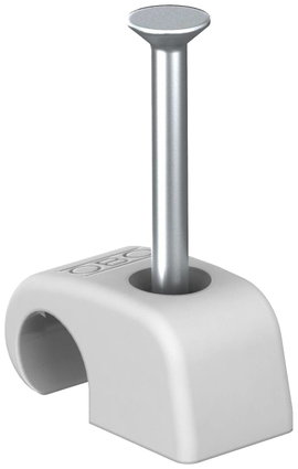 ISO szögbilincsek Köteg Ø: 4 - 7 mm, szürke OBO Bettermann, tartalom: 100 db