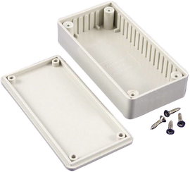 Univerzális műszerdoboz ABS, fekete 112 x 62 x 31 Hammond Electronics 1591BSBK 1 db