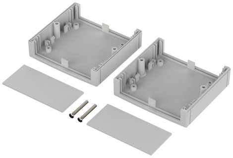 Univerzális műszerdoboz Polisztirol, szürke (RAL 7035) 85 x 81 x 40 Bopla U 85 1 db 2. kép