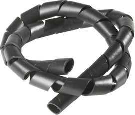Spiráltömlő, kötegelési Ø: 7 - 40 mm, fekete SB 75 E SW PB Fastener, méteráru