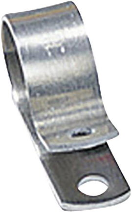 Alumínium rögzítőbilincs Csipesztartomány Ø: 6.4 mm ALU4-ALU-NA-C1 HellermannTyton, tartalom: 1 db