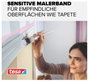 Tesa maszkolószalag, fedő, festőszalag 25 m x 25 mm rózsaszín tesa® Maler-Krepp Precision Sensitive 2. bélyegkép