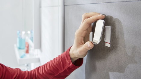 Vízhatlan ragasztású tartó Tesa Powerstrips® Waterproof Hook Metal TESA 59707 5. kép