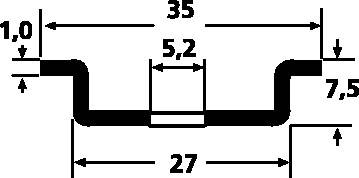 HellermannTyton DELTA tartósínek DELTA-3F, hossz: 2 m 2. kép