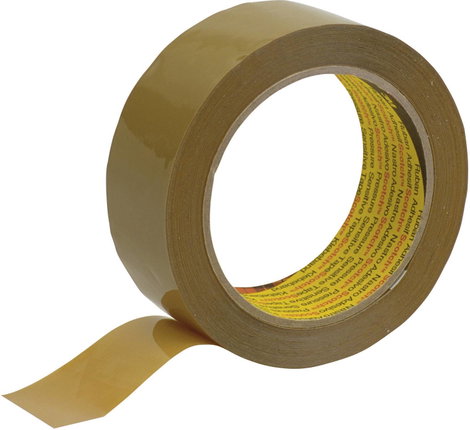 Csomagoló ragasztószalag, 66 m x 50 mm, barna színű 3M Scotch® 305