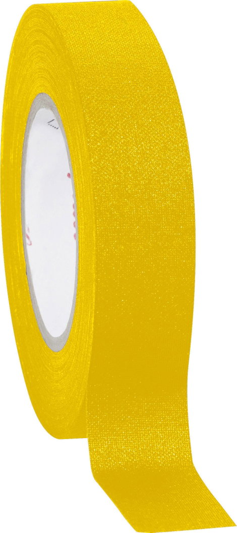 Szövetbetétes ragasztószalag (H x Sz) 10 m x 15 mm, sárga 800 Coroplast, tartalom: 1 tekercs
