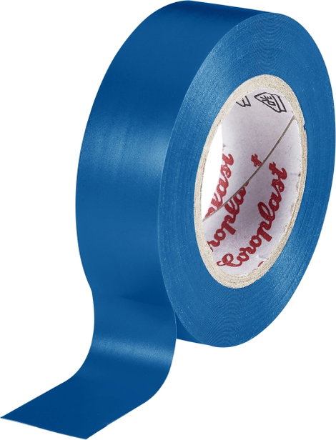 PVC elektromos szigetelő szalag (H x Sz) 25 m x 15 mm, kék PVC 302 Coroplast, tartalom: 1 tekercs