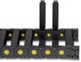 SILVYN® CHAIN Medium SR 300A - csatlakozóelem, alkalmas: SR 300A050 61211276 LappKabel, tartalom: 1 bélyegkép