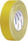 Téphető szövetbetétes ragasztószalag, gaffer tape 10 m x 19 mm, sárga színű HellermannTyton HelaTape bélyegkép