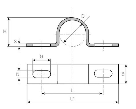 Kábelrögzítő bilincs, Köteg Ø: 2,5 mm 5115.99 Ónozott Vogt Verbindungstechnik, tartalom: 1 db 2. kép