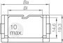 Csatlakozóelem Easy Chain® sorozat alkalmas: E08.30... 080.30.12PZ igus, tartalom: 1 db 5. bélyegkép