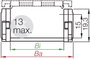 Csatlakozóelemek, Easy Chain® sorozat Alkalmas: E14 2... 114.2.12PZ igus, tartalom: 1 db 7. bélyegkép