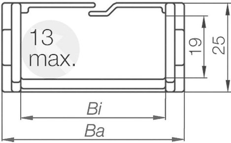 Csatlakozóelem Easy Chain® sorozat alkalmas: E14.4... 114.4.12PZ igus, tartalom: 1 db 8. kép