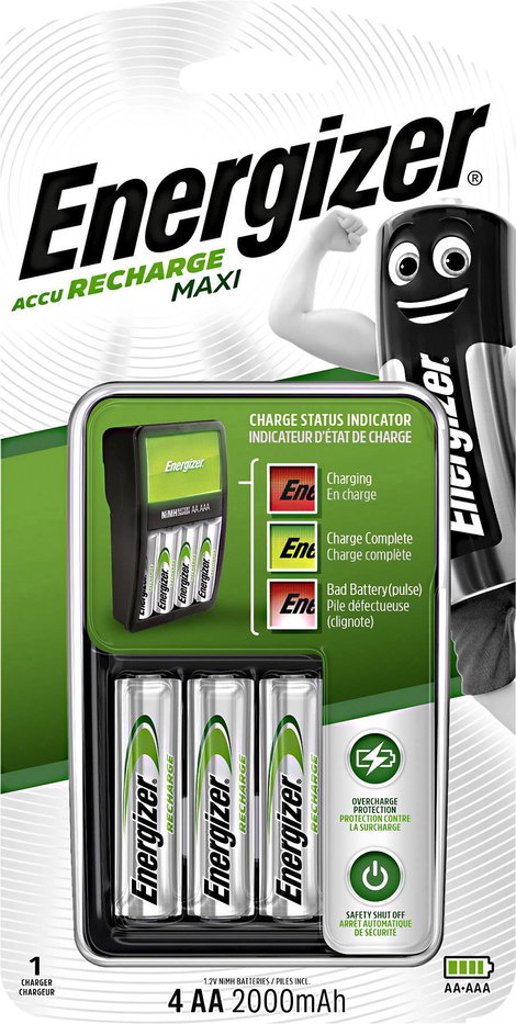 Akkutöltő, Energizer Compact Charger 632564 2. kép