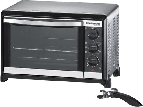 Rommelsbacher BG1055 Mini sütő Forrólevegő funkció, Időzítő funkció 18 l