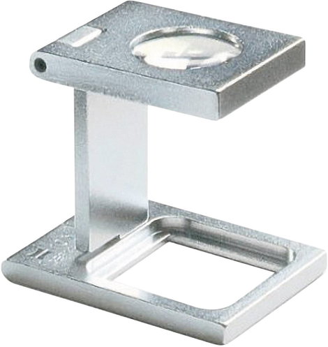Talpas nagyító, szál nagyító 10x-es nagyítással 14.6 mm, ezüst színű Eschenbach 1255