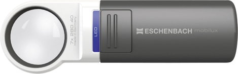 LED-es világító nagyító MOBILUX Eschenbach 15112 3,0 x (12 dioptria) 60 mm