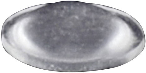 Öntapadós műszerláb, TOOLCRAFT PD2008C, kerek Ø 8 x 2,2 mm, átlátszó