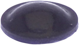 Öntapadós műszerláb, TOOLCRAFT PD2008SW, kerek Ø 8 x 2,2 mm, fekete