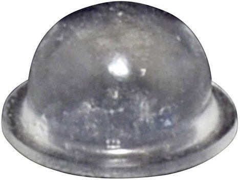 Öntapadós műszerláb, TOOLCRAFT PD2055C, kerek Ø 9,6 x 5,4 mm, átlátszó