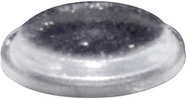 Öntapadós műszerláb, TOOLCRAFT PD2120C, kerek Ø 10,1 x 1,8 mm, átlátszó