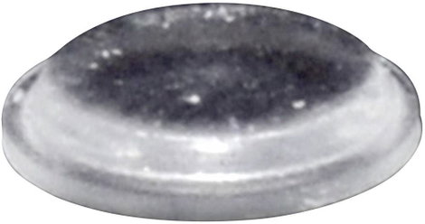 Öntapadós műszerláb, TOOLCRAFT PD2120C, kerek Ø 10,1 x 1,8 mm, átlátszó