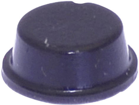 Öntapadós műszerláb, TOOLCRAFT PD2104SW, kerek Ø 10 x 4 mm, fekete
