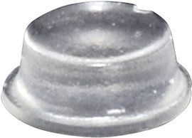 Öntapadós műszerláb, TOOLCRAFT PD2104C, kerek Ø 10 x 4 mm, átlátszó