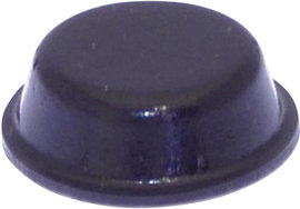 Öntapadós műszerláb, TOOLCRAFT PD2014SW, kerek Ø 14 x 4,5 mm, fekete