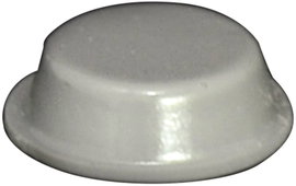 Öntapadós műszerláb, TOOLCRAFT PD2014G, kerek Ø 14 x 4,5 mm, szürke