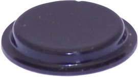 Öntapadós műszerláb, TOOLCRAFT PD2204SW, kerek Ø 19,7 x 3 mm, fekete
