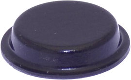 Öntapadós műszerláb, TOOLCRAFT PD2024SW, kerek Ø 19 x 4 mm, fekete