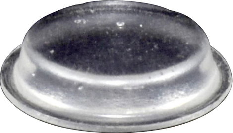 Öntapadós műszerláb, TOOLCRAFT PD2024C, kerek Ø 19 x 4 mm, átlátszó