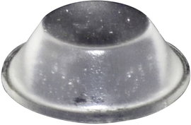 Öntapadós műszerláb, TOOLCRAFT PD2019C, kerek Ø 19 x 6 mm, átlátszó