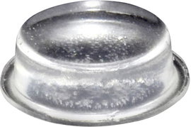 Öntapadós műszerláb, TOOLCRAFT PD2020C, kerek Ø 20 x 6,2 mm, átlátszó