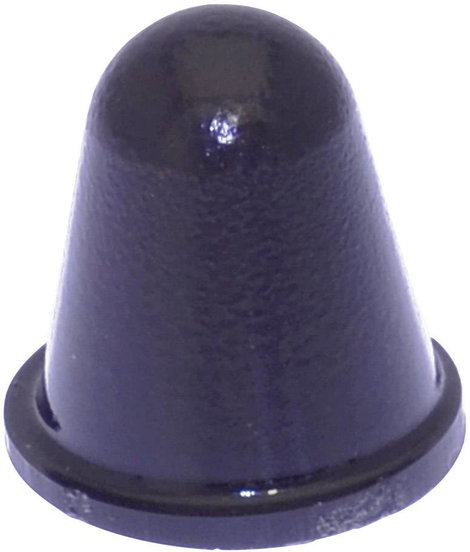 Öntapadós műszerláb, TOOLCRAFT PD3216SW, kerek Ø 16,6 x 16,6 mm, fekete