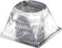 Öntapadós műszerláb, TOOLCRAFT PD3206C, kerek Ø 20,5 x 13,2 mm, átlátszó bélyegkép