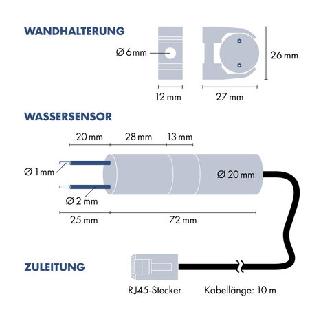 Vízszint kapcsoló, H-Tronic WPS 3000 1114455 3. kép