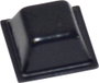 Öntapadós műszerláb, TOOLCRAFT PD2126SW, 12,7 x 12,7 x 5,8 mm, PU, fekete bélyegkép