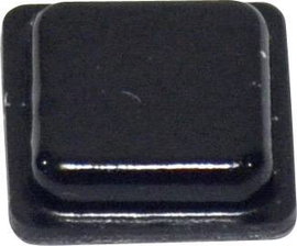 Öntapadós műszerláb, TOOLCRAFT PD2100SW, 10,2 x 10,2 x 2,5 mm, PU, fekete