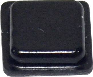 Öntapadós műszerláb, TOOLCRAFT PD2100SW, 10,2 x 10,2 x 2,5 mm, PU, fekete